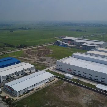 Toàn cảnh Cụm Công Nghiệp Yên Dương (CCN Yên Dương) Nam Định từ trên cao
