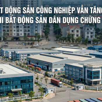 Bất động sản công nghiệp tăng trưởng khi bất động sản dân dụng chững lại